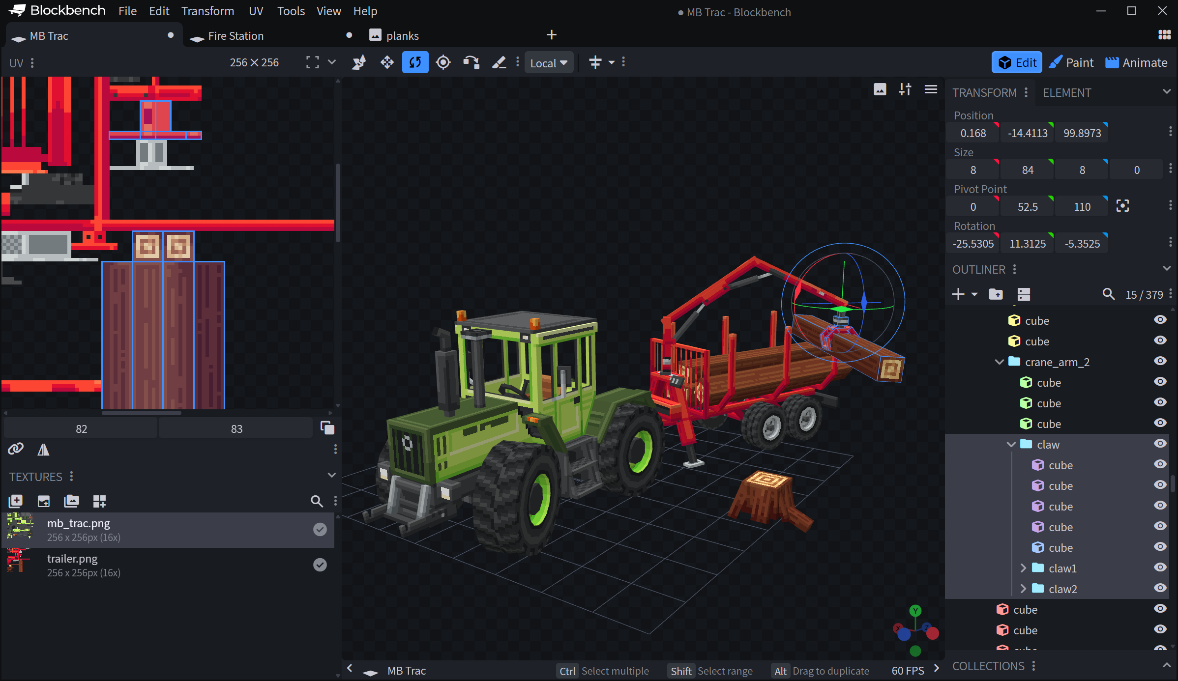 Blockbench Interface